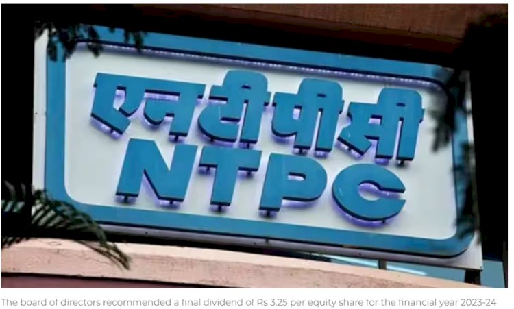 National Thermal Power Corporation (NTPC) Limited reported a 33% increase in net profits